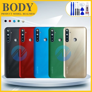 Body บอดี้ Realme 5i ฝาหลัง+เคสกลาง ใหม่ คุณภาพสวย ฝาหลังRealme5i