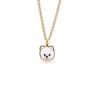 สร้อยคอ ลายปอมเมอเรเนียน (Pomeranian Necklace)