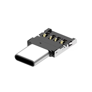 Mosible อะแดปเตอร์เชื่อมต่อข้อมูล OTG Micro USB Type-C USB-C Male To USB 2.0 Female