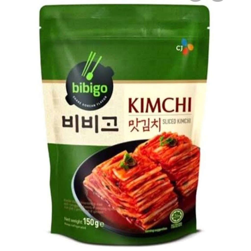 Bibigo Kimchi กิมจิผักกาดขาวหั่น 150g.