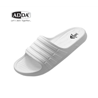ส่งไว!!! ADDA รองเท้าสีขาวล้วน รุ่น55R05 ใส่เข้าวัด ใส่ปฎิบัติธรรม !!ถูกที่สุด (หญิง ชาย) ใส่เบาสบาย ลุยน้ำ แห้งเร็ว