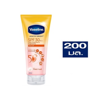 (200 ml.) Vaseline lotion วาสลีน โลชั่น เซรั่ม spf 30 pa++