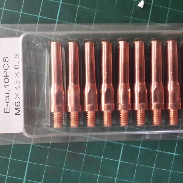 Contact Tip CO2 0.8 มม. ทองแดงเต็ม