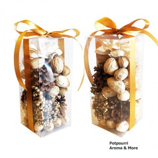 Aroma&amp;More  Potpourri Assorted /Mixed ชุดบุหงาแห้งคละแบบโทนธรรมชาติ ชนิดไม่มีกลิ่น 200g