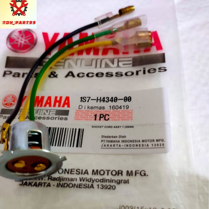 JUPITER MX LAMP FITTING/SOCKET/SOCKET รหัสอะไหล่ 1S7-H434-00