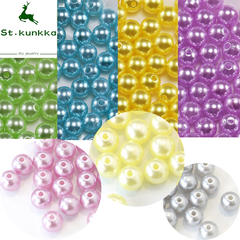 St.kunkka Acrylic Spacer ลูกปัดมุก