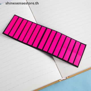 Shine สติกเกอร์ธงเรืองแสง สีใส 300 ชิ้น สําหรับโรงเรียน สํานักงาน