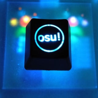 Abs Backlight Osu ปุ่มกดคีย์บอร์ด Cherry Backlit