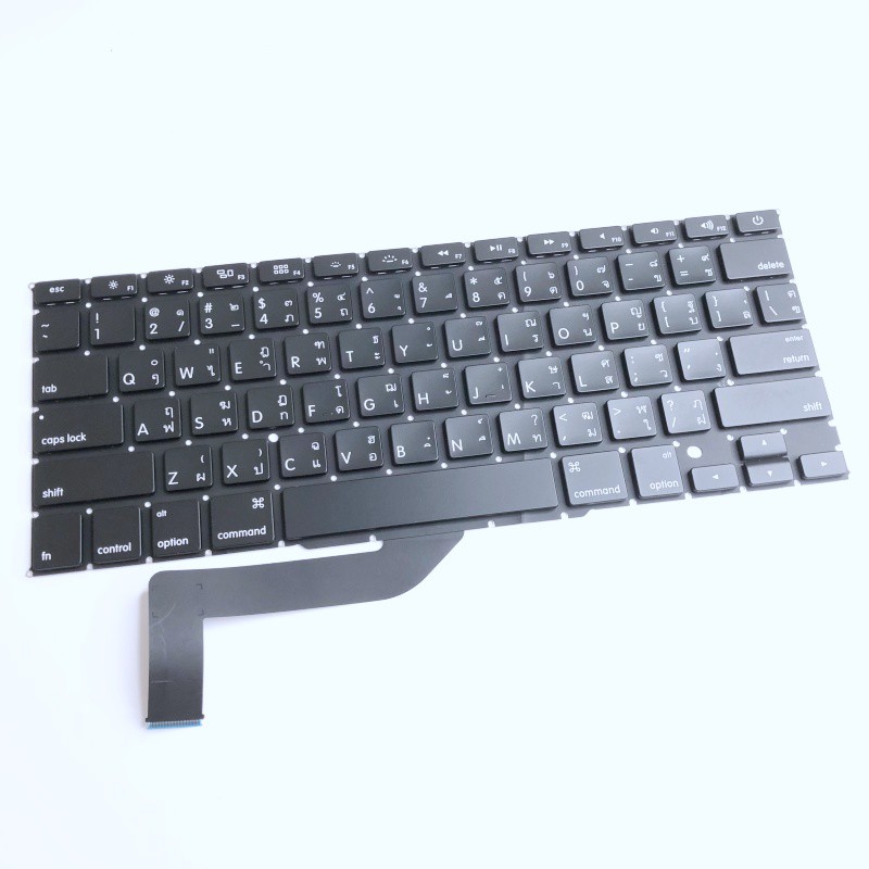 อะไหล่ Keyboard MacBook Pro Retina 15" 2012-2015 A1398 TH-EN