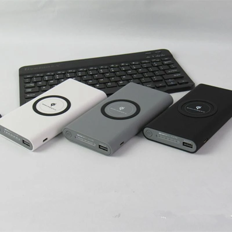 Power Bank แบตเตอรี่สำรองไร้สาย ความจุ 20000 mAh ชาร์จไร้สายและมีสายได้ Qi Wireless แท้ 100% thumbnail 5