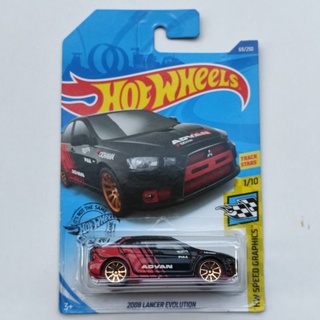 hotwheels 2008 LANCER EVOLITION EVO รถเหล็ก