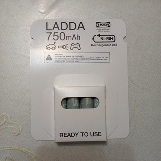 พร้อมส่ง ถ่านชาร์จ 3A ikea อิเกีย 750mAh AAA