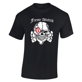 [S-5XL]เสื้อยืด พิมพ์ลาย Frente Atletico Madrid Fans Ultras Football Basic สไตล์คลาสสิก ไม่ซ้ําใคร สําหรับผู้ชาย 743406