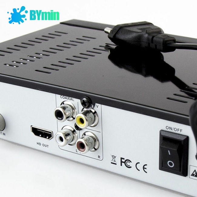 Alician Accessory Smart Digital Satellite TV Receiver DVB-T2+DVB-S2 FTA 1080P Decoder Tuner MPEG4 EU Plug 