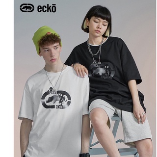 เสื้อยืดลําลอง พิมพ์ลายธีม ecko rhino แฟชั่นฤดูร้อน สําหรับคู่รักS-5XL