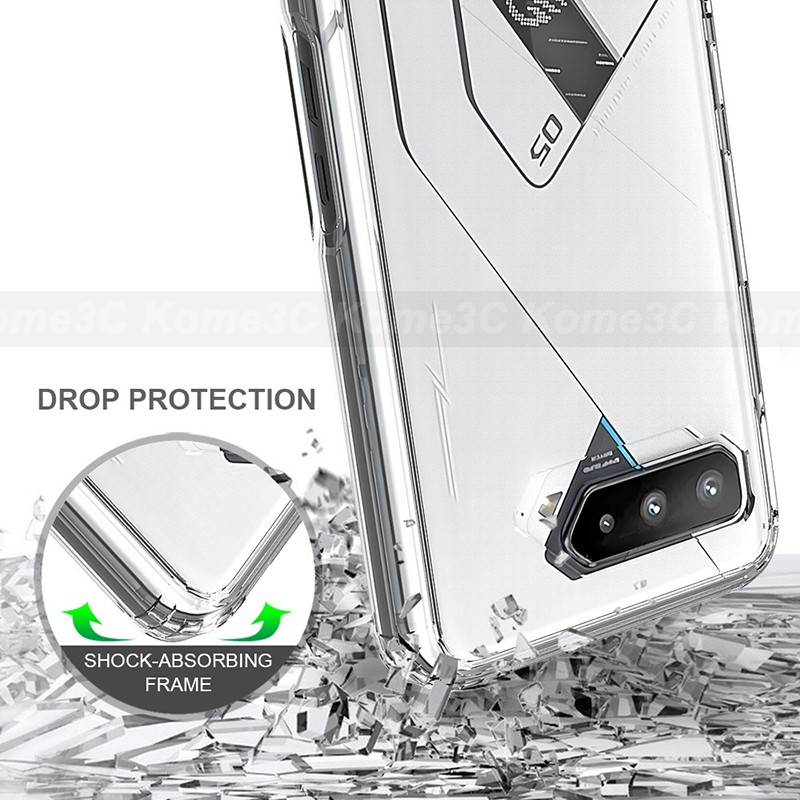 Transparent Acrylic Protective Hard Back Phone Case Cover Casing For ...