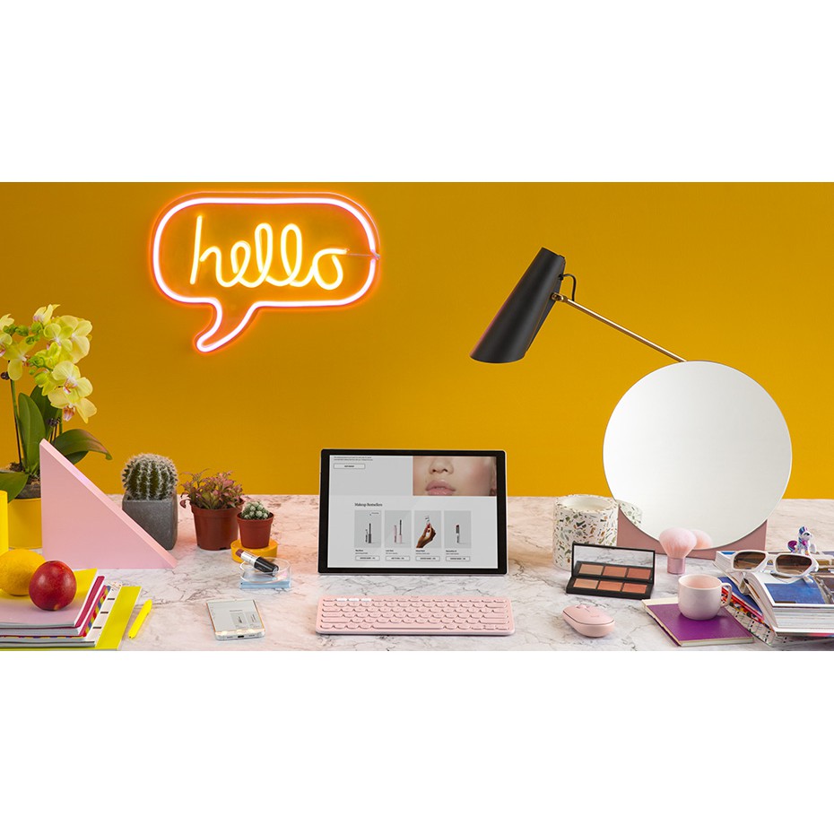 Logitech Rose Edition Box Set (Logitech K380 Bluetooth Keyboard + Logitech Pebble M350 Wireless Mouse) #7