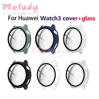 ฟิล์มกระจกนิรภัย Pc เคสสําหรับ Huawei Watch3 อุปกรณ์เสริมสําหรับ Huawei Watch3