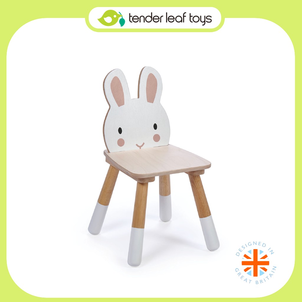 Tender Leaf Toys เฟอร์นิเจอร์เด็ก เฟอร์นิเจอร์ไม้ ชุดโต๊ะและเก้าอี้ Forest Table and Chairs