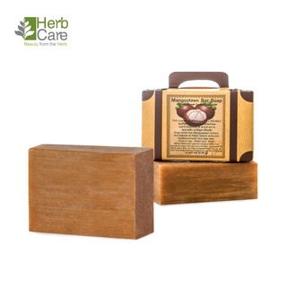 สบู่มังคุด สบู่เฮิร์บแคร์(Herbcare) Mangosteen  Bar Soap 80g