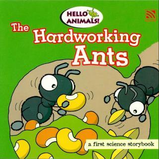 หนังสือภาษาอังกฤษเด็ก Hello Animals! The Hardworking Ant นิทานเด็ก Pelangithai