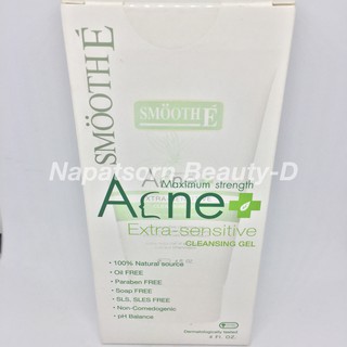 Smooth E Acne Extra Sensitive Cleansing Gel 4 Fl.oz.