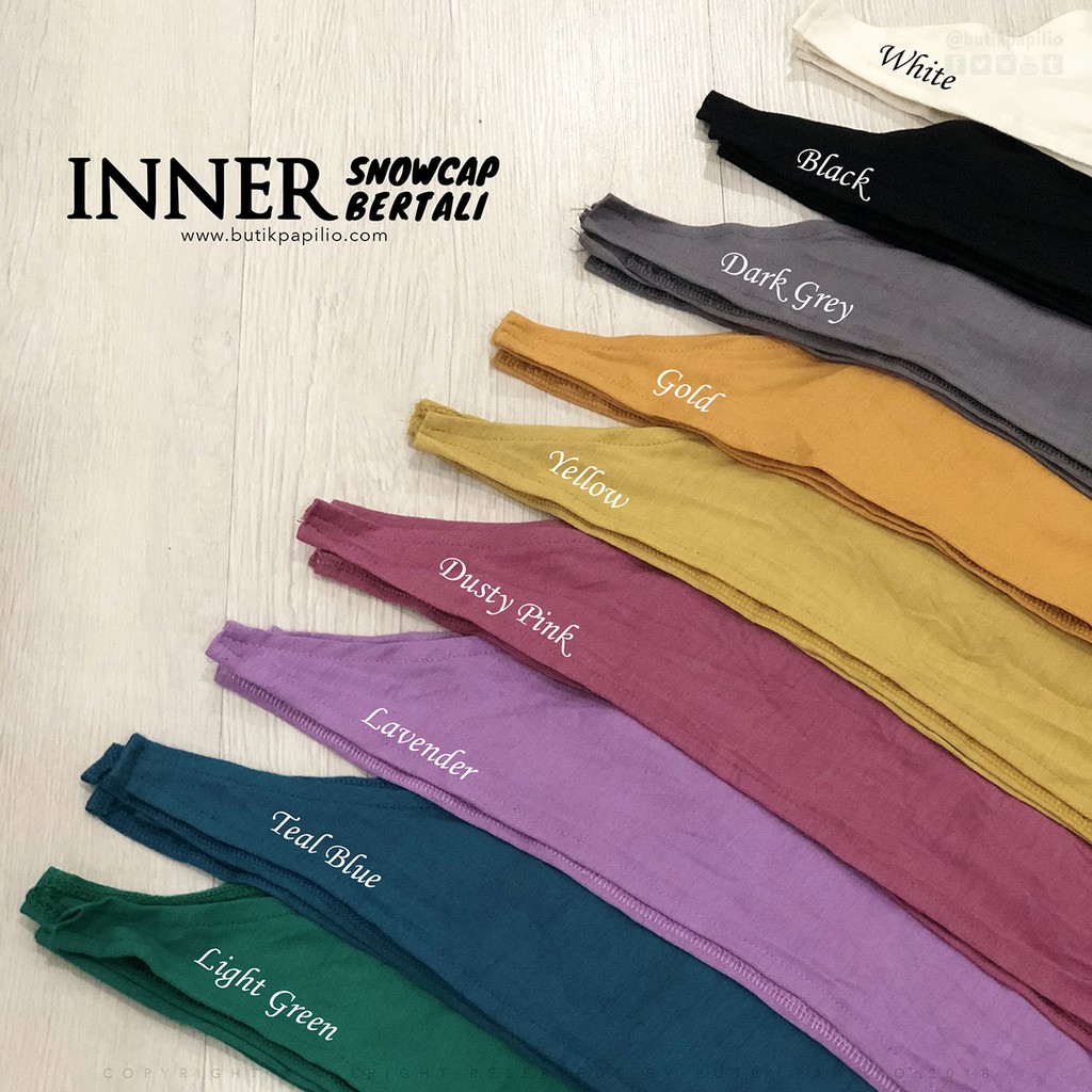 BUTIK PAPILIO Inner Tali (มีกันสาด, คอ & คาง)