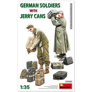 โมเดลประกอบ MiniArt 1/35 MI35286 GERMAN SOLDIERS WITH JERRY CANS