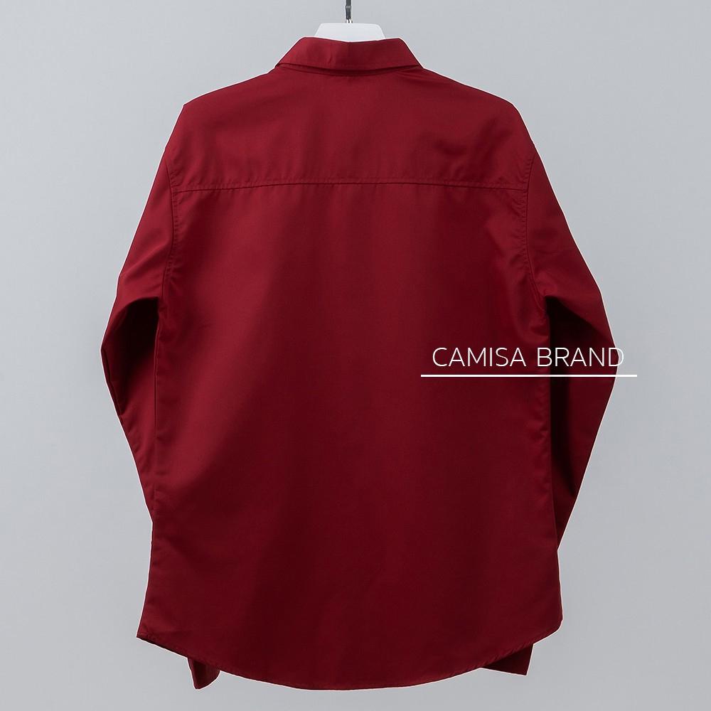 (C49 สีแดงไวน์-ใจดำ) [โค้ด FWPDXP ลด45 ช้อปครบ300] ผ้าCottonคุณภาพดี เสื้อทำงาน เสื้อใส่เที่ยว ราคา ถูกที่สุด ดีลบีเคเค แกลเลอรีภาพที่ 5