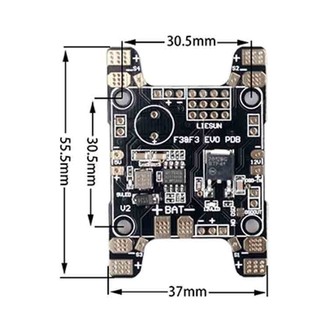 HOMEMART Hobbymate F3 F3 Evo Flight Control Pdb Power Distribution Board 5V 12V Bec (มีสินค้าในไทยพร้อมจัดส่ง)