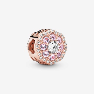 Pandora   rose  charm ดอกไม้โรส