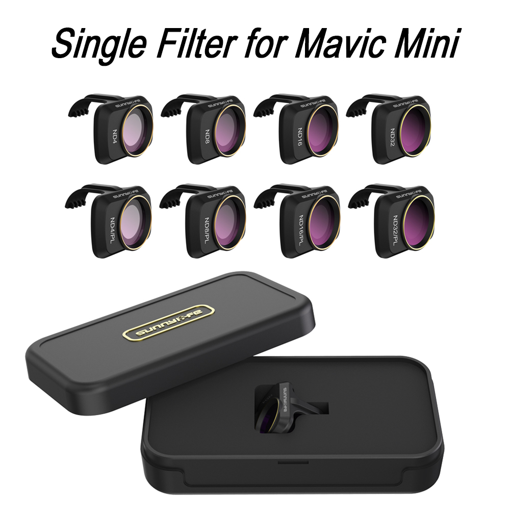 Filters 279 บาท Sunnylife ฟิลเตอร์เลนส์กล้อง MCUV ND CPL ND PL อุปกรณ์เสริม สําหรับ DJI Mini 2 SE Mini SE Mavic Mini Mini 2 Cameras & Drones