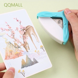 Qqmall เครื่องมือเจาะมุมกระดาษทรงกลม 5 มม. R5 1 ชิ้นสําหรับงานฝีมือโรงเรียนสมุด Diy