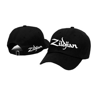 หมวกเบสบอล ลายโลโก้ Zildjian สีขาว สําหรับผู้ชาย