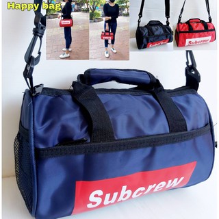 กระเป๋าสะพายข้างทรงหมอนสกีนSubcrew//Hb021ทรงสปอร์ต