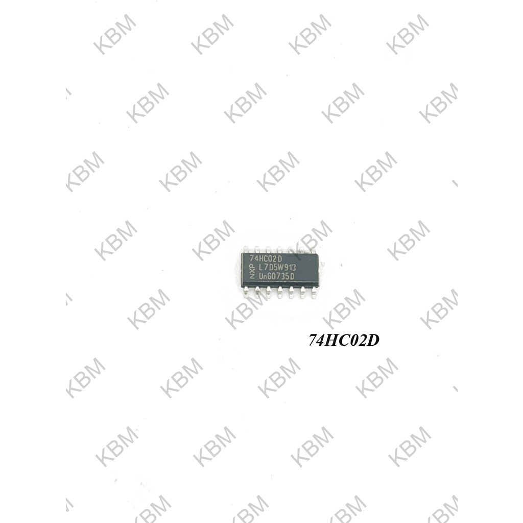 Integrated Circuit (IC) 74HC02D CD74HCTOOM HC04AG HD74LS01P HD74LS02P LS07 SN7401N SN74LS03N.