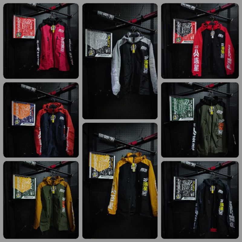 Jacket Jacket Supermoto rider premium taslan Jcrozz full bordel original bandung