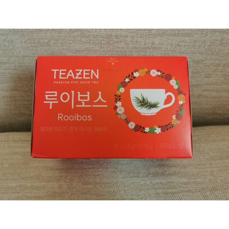 Teazen - Rooibos tea 20 Tea bags (ทีเซน ชาแดงรอยบอส 20 ซอง)