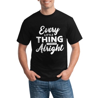 [COD]เสื้อยืด ลาย Good Valentine Every Little Thing Is Gonna Be Alright 2 สีS-5XL