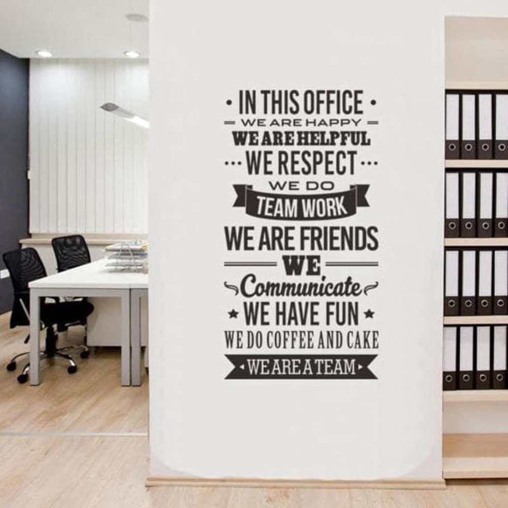 วิธี RD002 QUOTES ทีมงาน WALLSTICKER สติ๊กเกอร์ติดผนัง 60X90 สติ๊กเกอร์ติดผนังคุณภาพสูง WALSTYER WALLSTIKER WALLPAPER WORDS MOTIVATIONAL RETRO CLASSIC WALLSTICKER สติ๊กเกอร์ติดผนัง