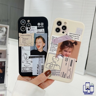 เคสซิลโคน TPU Infinix Hot 10 Play Hot 10 10t 10s 10i S4 Hot 9 Play 11 11S NFC 9 Pro 11 Plus Infinix Smart 4 5 Pro 3 Plus Infinix Note 8 10 Tencno Spark 5 PRO Fashionable Happy Little Boy Silicone Anti-fall Phone Case