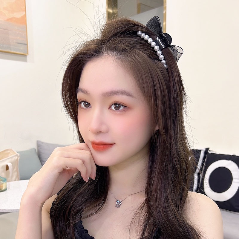 A492 กิ๊บหนีบผม ประดับเพชร กิ๊บหนีบผมสไตล์เกาหลี พร้อมส่ง - รูปที่ 5