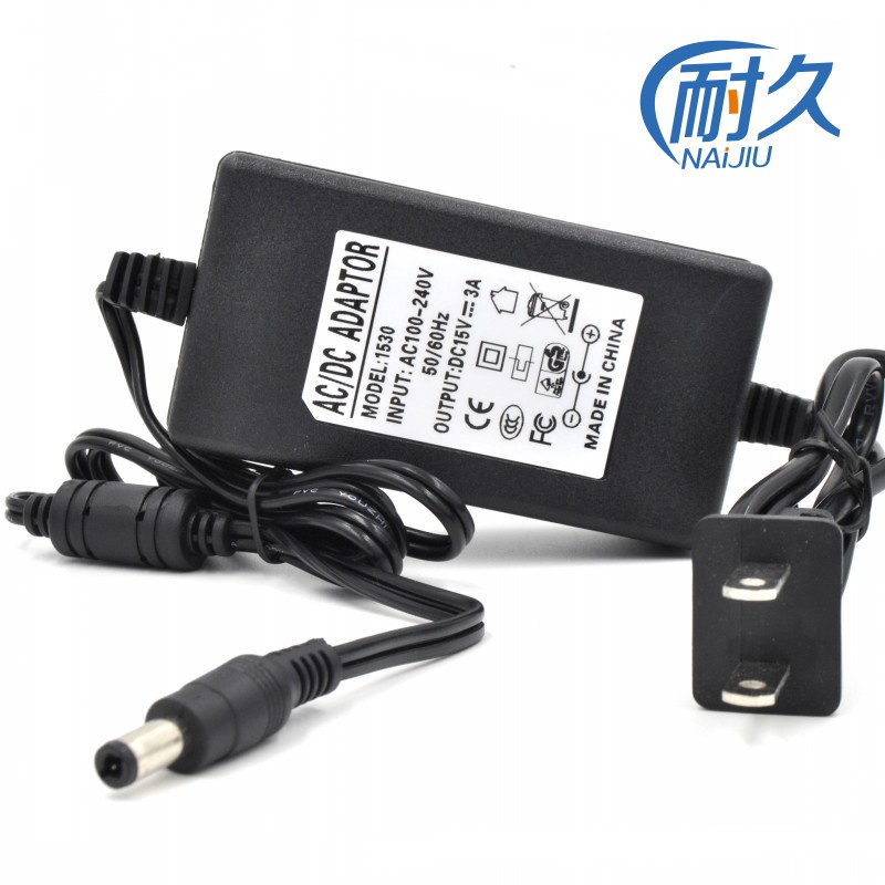 อะแดปเตอร์สายชาร์จลําโพง DC15V3A 15v2A CH8F สําหรับ Temeisheng Flying Rod