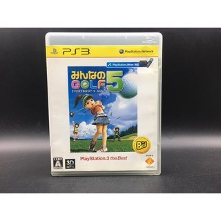 minano GOLF 5 (Everybodys Golf) แผ่นแท้ PS3 PlayStation 3