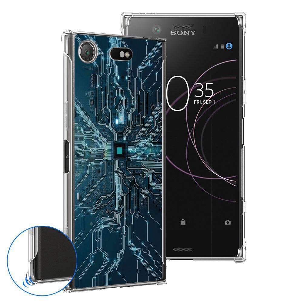 เคส สำหรับ Sony Xperia XZ1 Digital Series 3D Anti-Shock Protection TPU Case [DG002]