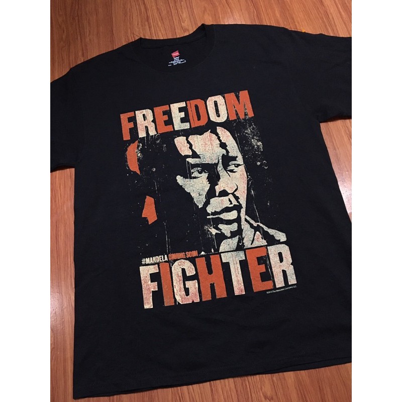 เสื้อ NELSON MANDELA (2013) Size M มือ2