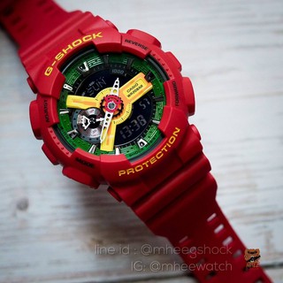 นาฬิกา Ga-110 Rasta Red