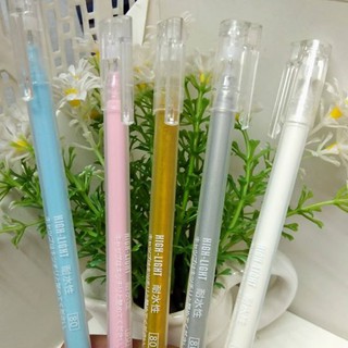 ปากกาเขียนกระดาษดำ สีหวาน เซ็ต 5 ด้าม