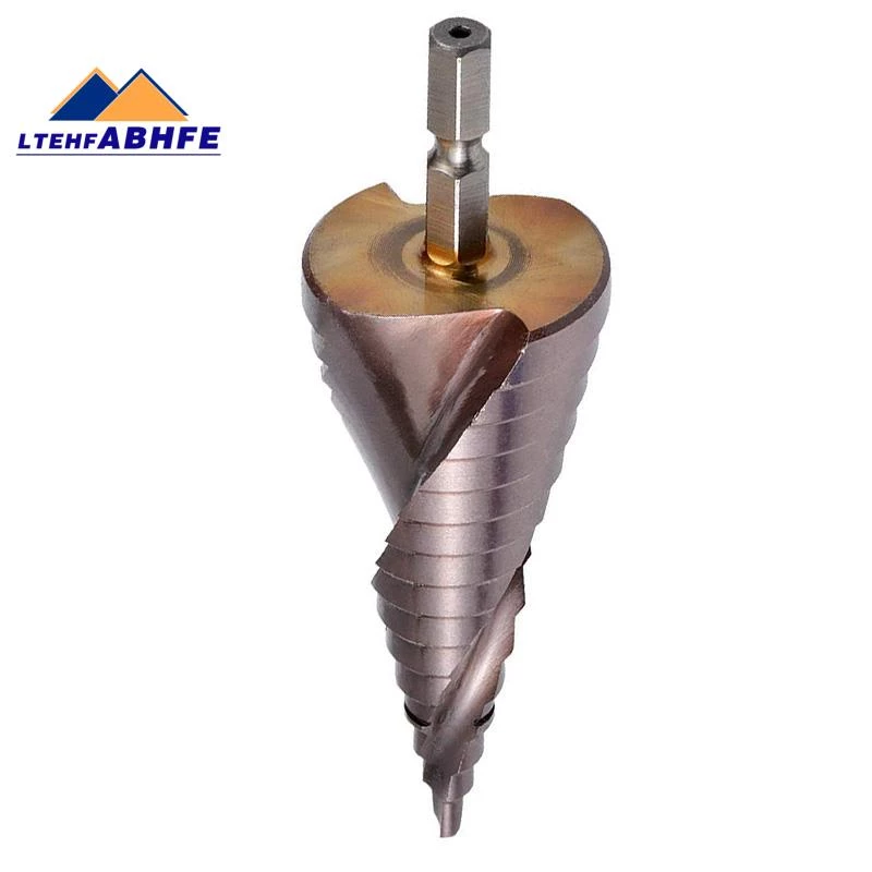 🔥M35 HSS Co Step Drill Bit Cobalt Cone Drill Bits 4-32Mm Wood Stainless Steel Metal Hole Saw Tool Set Hex