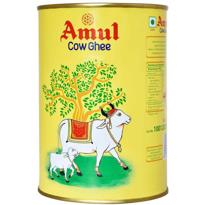 Amul Cow Ghee กี (เนยใส 1 ลิตร) - 1 Liter Tin